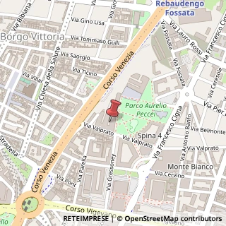 Mappa Via Valprato, 68, 10155 Torino, Torino (Piemonte)