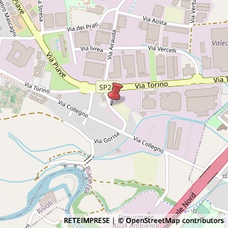 Mappa Via G. Marconi,  6, 10044 Pianezza, Torino (Piemonte)