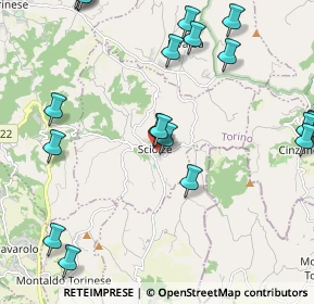 Mappa Via L. Rovasenda, 10090 Sciolze TO, Italia (2.737)