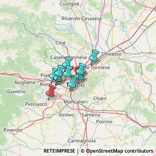 Mappa Via Giovanni Duprè, 10154 Torino TO, Italia (7.68)