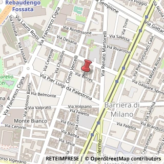 Mappa Via Verres,  10, 10155 Torino, Torino (Piemonte)