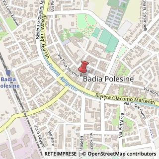 Mappa Via Alessandro Filippi,  21, 45021 Badia Polesine, Rovigo (Veneto)