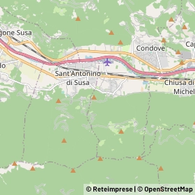 Mappa Sant'Antonino di Susa