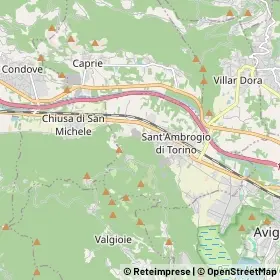 Mappa Sant'Ambrogio di Torino