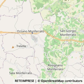 Mappa Ozzano Monferrato