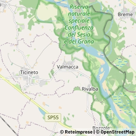 Mappa Valmacca