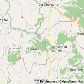 Mappa Cinzano