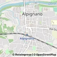 Mapa Alpignano
