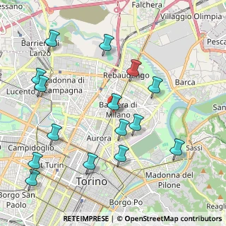 Mappa Largo Giulio Cesare, 10155 Torino TO, Italia (2.37333)