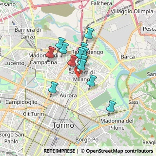 Mappa Largo Giulio Cesare, 10155 Torino TO, Italia (1.28462)
