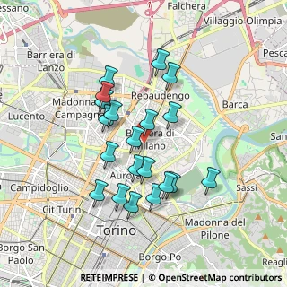 Mappa Largo Giulio Cesare, 10155 Torino TO, Italia (1.594)