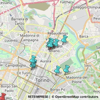 Mappa Via Leinì, 10155 Torino TO, Italia (1.31)