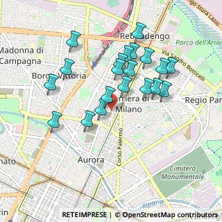 Mappa Via Sesia, 10155 Torino TO, Italia (0.87)