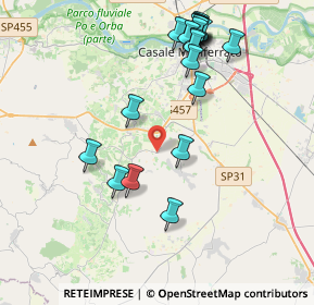 Mappa SP 42, 15030 Casale Monferrato AL (4.3305)