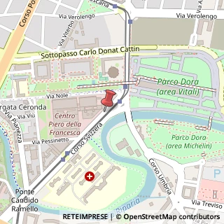 Mappa Corso Svizzera,  185, 10149 Torino, Torino (Piemonte)