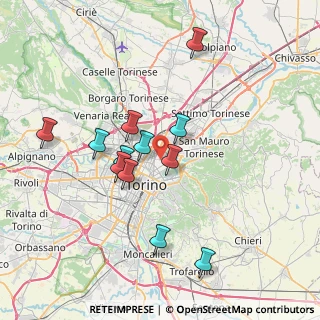 Mappa , 10154 Torino TO, Italia (6.78417)