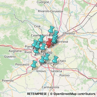 Mappa , 10154 Torino TO, Italia (8.534)