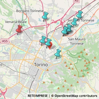 Mappa , 10154 Torino TO, Italia (3.86182)