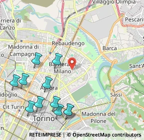 Mappa , 10154 Torino TO, Italia (2.58909)