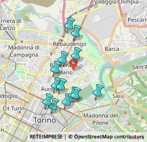 Mappa , 10154 Torino TO, Italia (1.65923)
