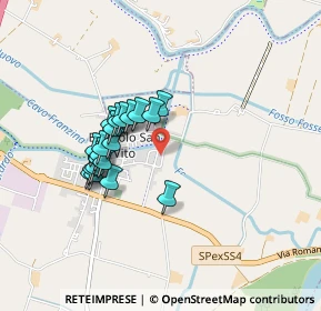 Mappa Via Pennello, 46031 Bagnolo San Vito MN, Italia (0.716)
