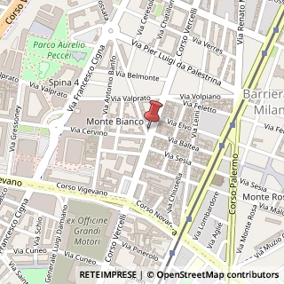 Mappa Corso Vercelli, 79, 10155 Torino, Torino (Piemonte)