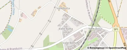 Mappa Castelletto di Branduzzo
