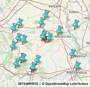 Mappa Strada Provinciale, 15020 Cereseto AL, Italia (17.6815)