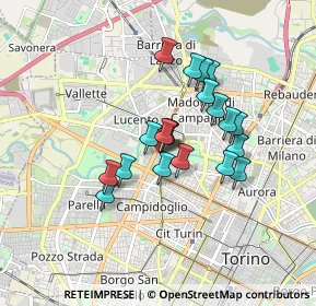 Mappa Via Pianezza, 10100 Torino TO, Italia (1.33)