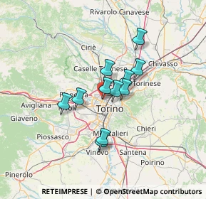 Mappa Via Pianezza, 10100 Torino TO, Italia (9.46091)