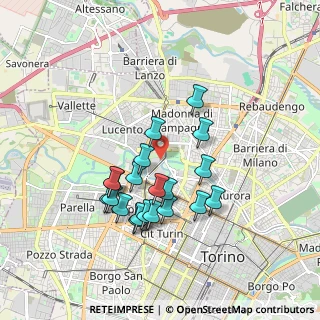 Mappa C.so svizzera, 10149 Torino TO, Italia (1.6165)