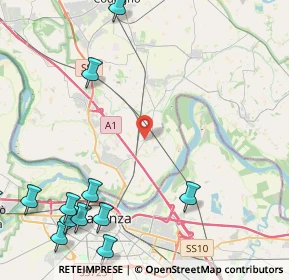 Mappa Via San Francesco, 26865 San Rocco al Porto LO, Italia (6.75643)