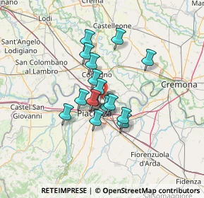 Mappa Via San Francesco, 26865 San Rocco al Porto LO, Italia (9.40438)