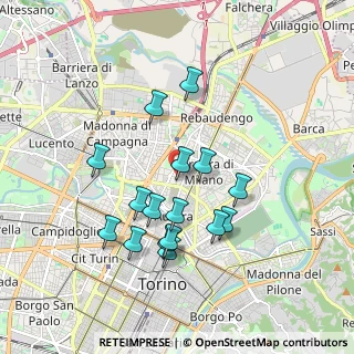 Mappa Via Antonio Banfo, 10155 Torino TO, Italia (1.6825)