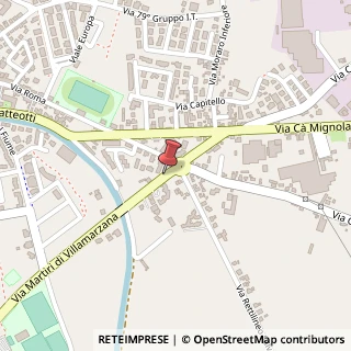 Mappa Via Martiri Villamarzana, 222, 45021 Badia Polesine, Rovigo (Veneto)