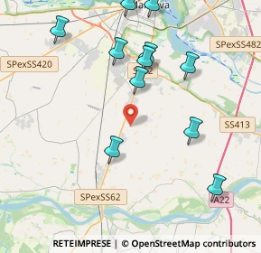 Mappa 46030 Borgo Virgilio MN, Italia (4.45727)