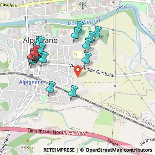 Mappa Strada Bibiana, 10091 Alpignano TO, Italia (0.561)