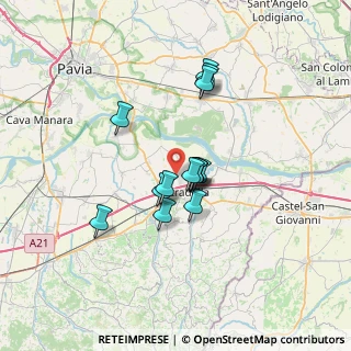 Mappa Viale Industria e Artigianato, 27049 Stradella PV, Italia (5.01643)