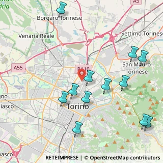 Mappa Via Goletta, 10155 Torino TO, Italia (4.8475)