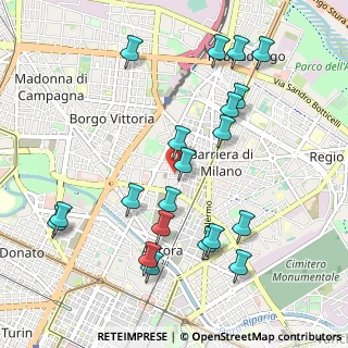 Mappa Via Goletta, 10155 Torino TO, Italia (1.104)