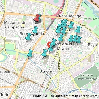 Mappa Via Goletta, 10155 Torino TO, Italia (0.8995)