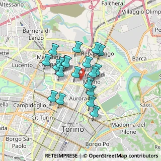 Mappa Via Goletta, 10155 Torino TO, Italia (1.3055)