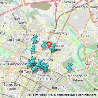 Mappa Via Goletta, 10155 Torino TO, Italia (1.83563)