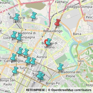 Mappa Via Baltea, 10154 Torino TO, Italia (2.752)