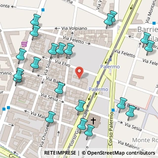 Mappa Via Baltea, 10154 Torino TO, Italia (0.183)