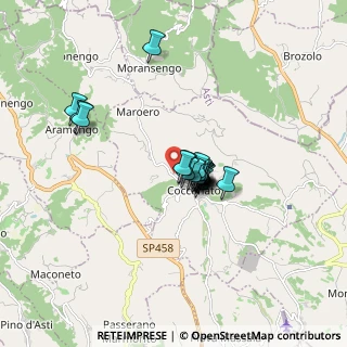 Mappa Via Salvo D'Acquisto, 14025 Cocconato AT, Italia (1.082)