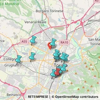 Mappa Corso Svizzera, 10142 Torino TO, Italia (3.71267)