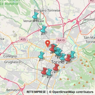 Mappa Corso Svizzera, 10142 Torino TO, Italia (3.64231)