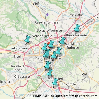 Mappa Corso Svizzera, 10142 Torino TO, Italia (6.15692)
