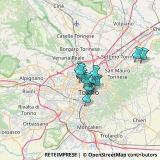 Mappa Corso Svizzera, 10142 Torino TO, Italia (4.33417)